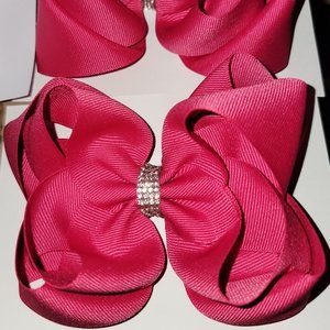 Boutique Twisted Hairbows 5 inch lot 5 you pick